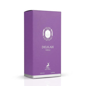 aison Alhambra Delilah Viola perfume box packaging