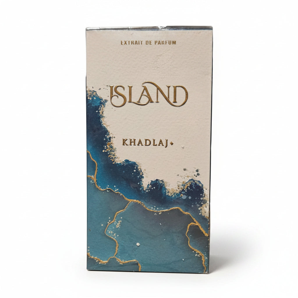 Island Extrait perfume with pineapple, coconut and sandalwood notes