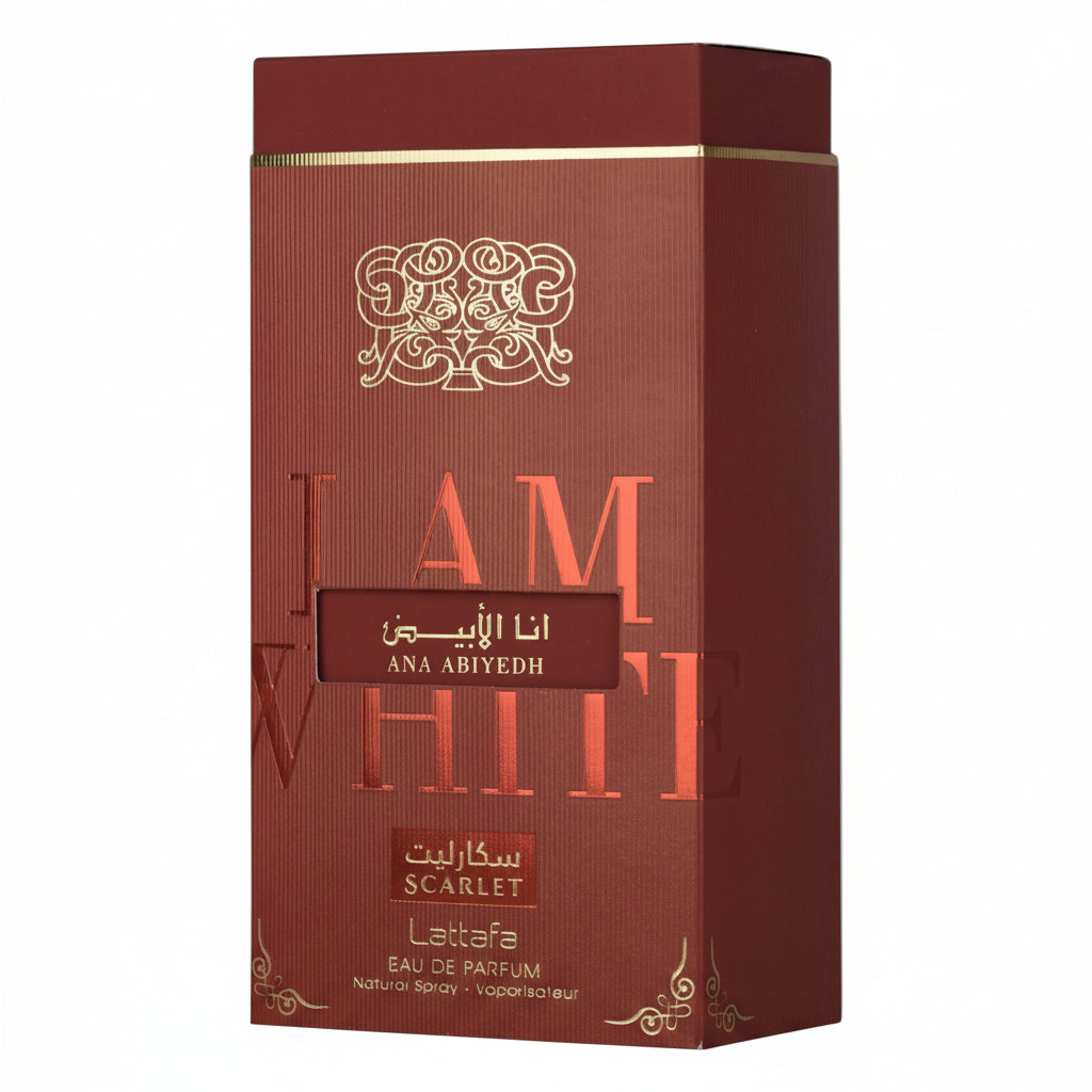 : Ana Abiyedh Scarlet perfume with black cherry, rose and caramel notes