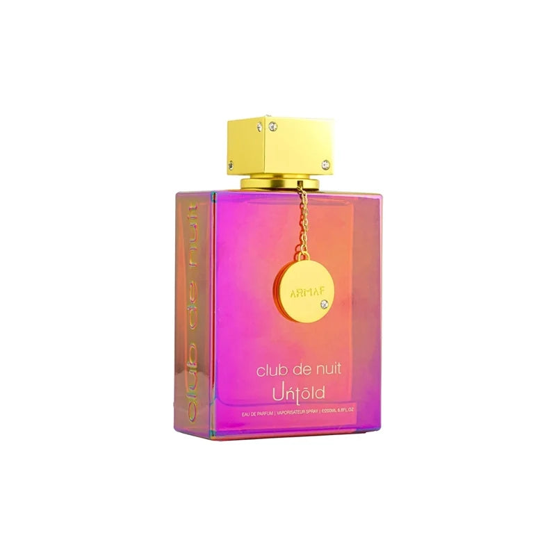 Club De Nuit Untold perfume with saffron, jasmine and amberwood notes