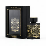 Lattafa Bade'e Al Oud Oud for Glory perfume box packaging