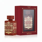 Lattafa Bade'e Al Oud Sublime perfume box packaging