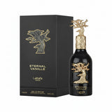 Lattaafa Eternal Vanille perfume bottle and packaging on a white background