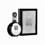 Fakhar Men perfume box with bergamot, violet and patchouli notes