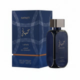 Lattafa Hayaati Al Maleky perfume box packaging